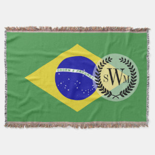 Cobertor Bandeira brasileira clássica