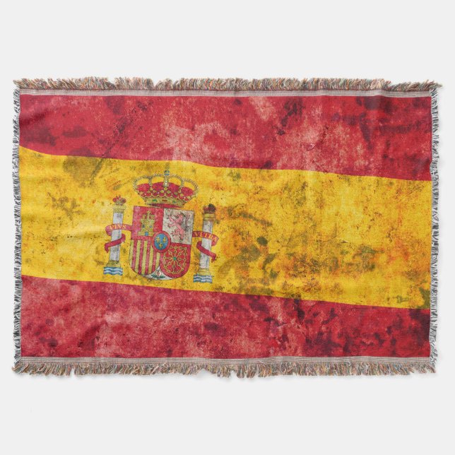 Cobertor Bandeira da espanha (Frente)