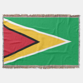 Cobertor bandeira da Guiana