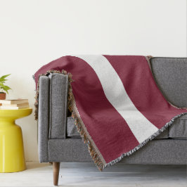 Cobertor Bandeira da Letónia