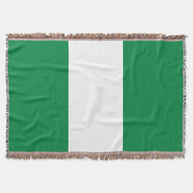 Cobertor Bandeira da Nigéria (Frente)