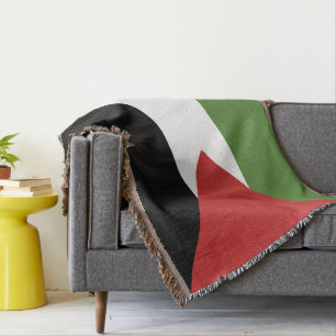 Cobertor bandeira da Palestina