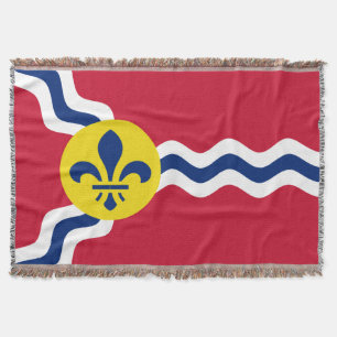 Cobertor Bandeira da Rua Louis, Missouri