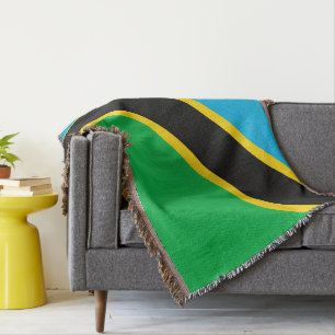 Cobertor Bandeira da Tanzânia