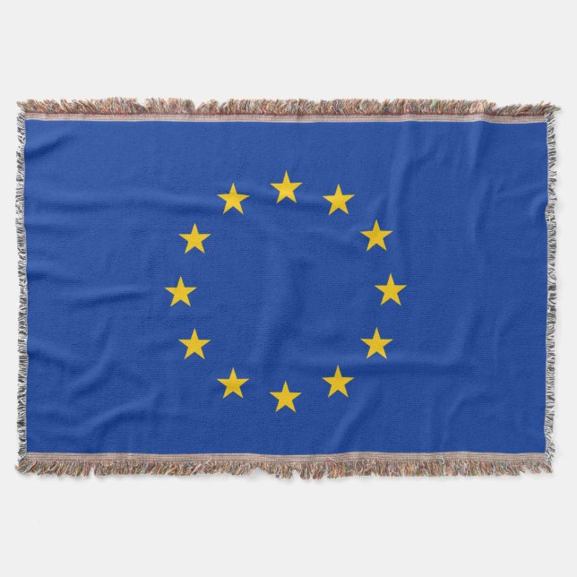 Cobertor Bandeira da União Europeia (Frente)