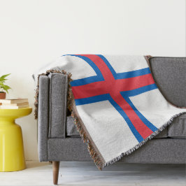 Cobertor Bandeira das Ilhas Faroé