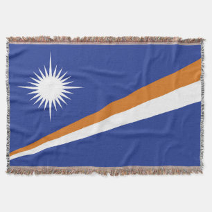 Cobertor bandeira das Ilhas Marshall