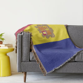 Cobertor Bandeira de Andorra