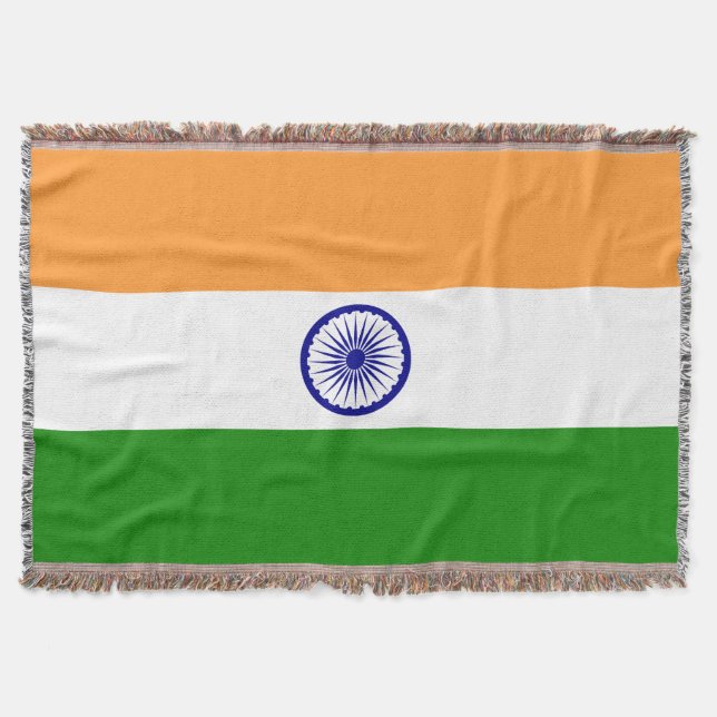 Cobertor Bandeira de India (Frente)