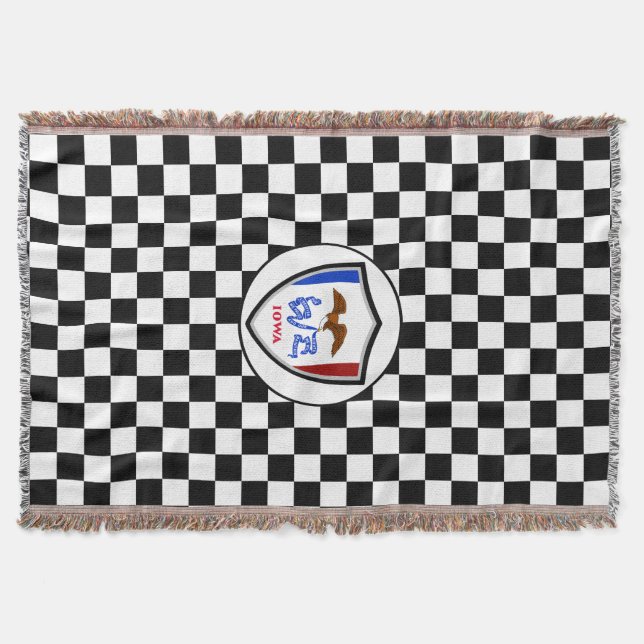 Cobertor Bandeira de Iowa (Frente)