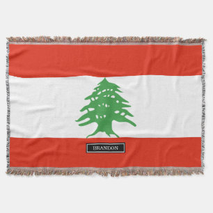 Cobertor Bandeira de Líbano