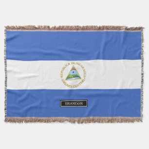 Cobertor Bandeira de Nicarágua