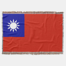 Cobertor Bandeira de Taiwan