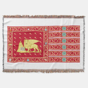 Cobertor Bandeira de Veneza, Itália (Veneza, Vêneto, Itália