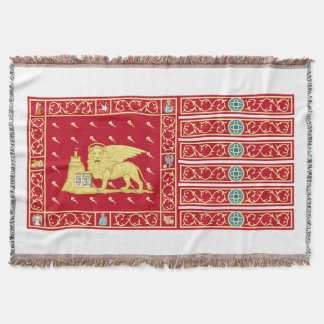 Cobertor Bandeira de Veneza, Itália (Veneza, Vêneto, Itália