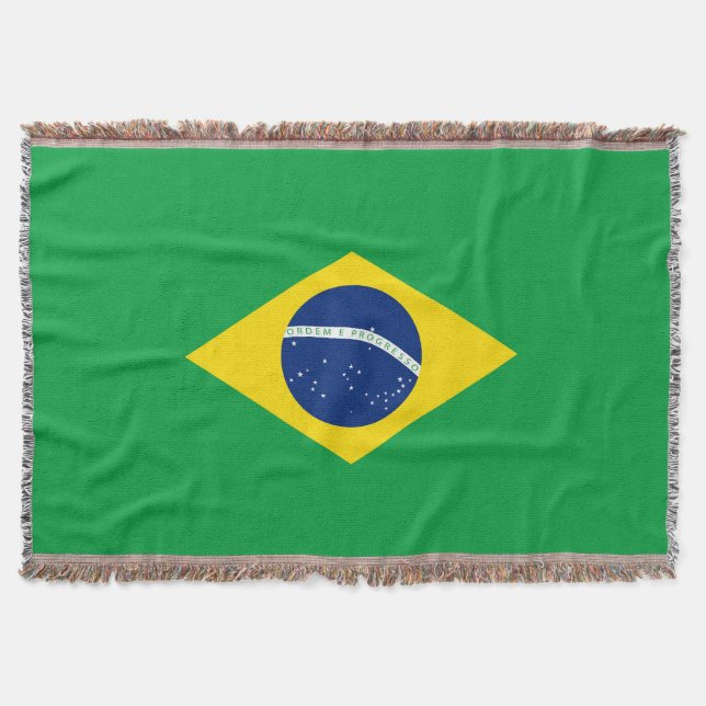 Cobertor Bandeira do Brasil (Frente)