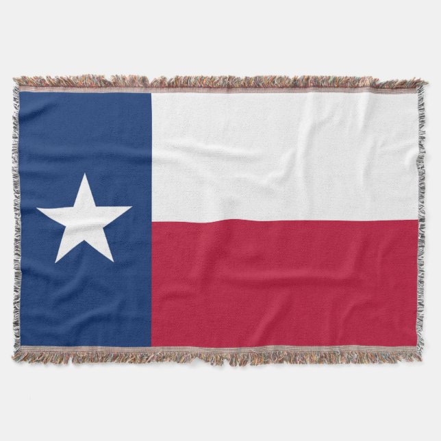 Cobertor Bandeira do Estado das Estrelas Patrióticas do Tex (Frente)