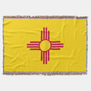 Cobertor Bandeira do estado de New mexico