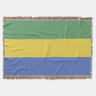 Cobertor Bandeira do Gabão