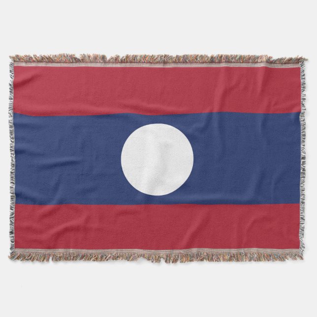 Cobertor Bandeira do Laos (Frente)