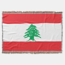 Cobertor Bandeira do Líbano