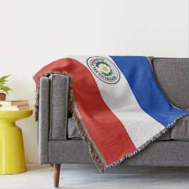 Cobertor bandeira do Paraguai