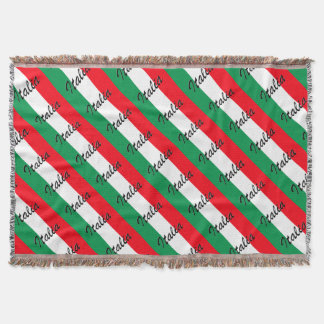 Cobertor Bandeira Italia - Alta Qualidade