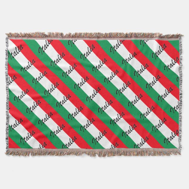 Cobertor Bandeira Italia - Alta Qualidade (Frente)