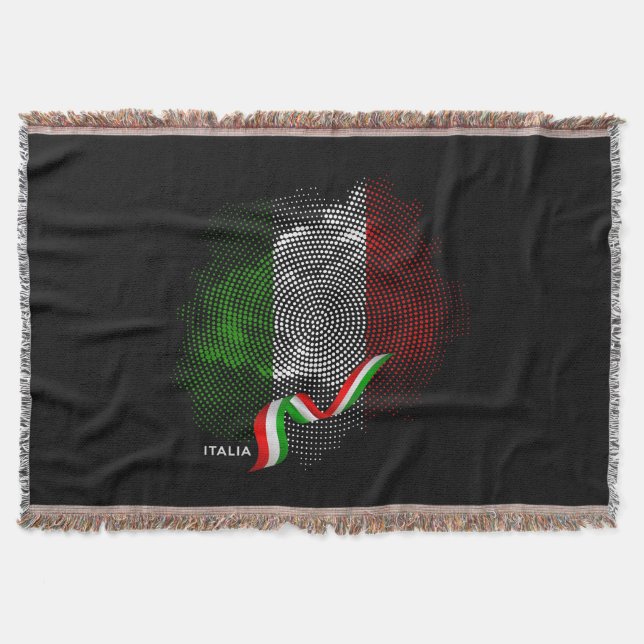 Cobertor bandeira italiana (Frente)