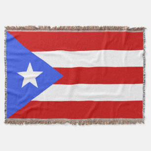 Cobertor bandeira Porto Rico