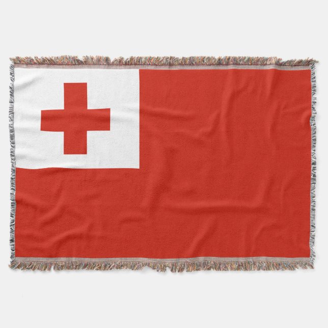 Cobertor Bandeira Tonga (Frente)