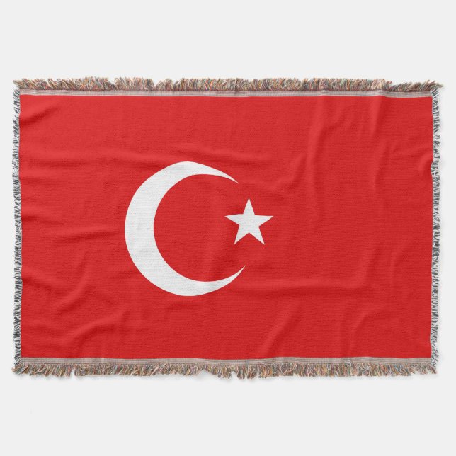 Cobertor Bandeira turca (Frente)