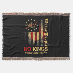 Cobertor Bandeira Vintage América Sem Reis 1776 18 de Outub