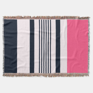 Cobertor Banhas de Pastel Azuis Rosa