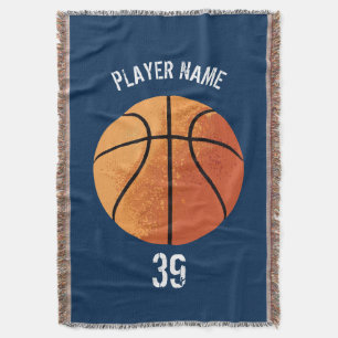 Cobertor Banheta de Jogador de Basquete (Personalizável)