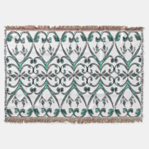 Cobertor Banheta de Linha Elegante