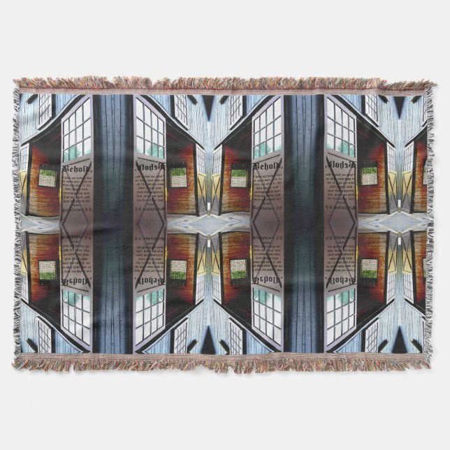 Cobertor Barn Door Perspective, Revelation 3:8 (Frente)