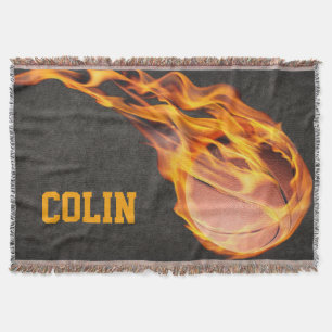 Cobertor Basquete de Fiery Personalizado