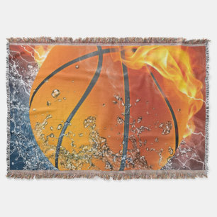 Cobertor Basquete Flaming
