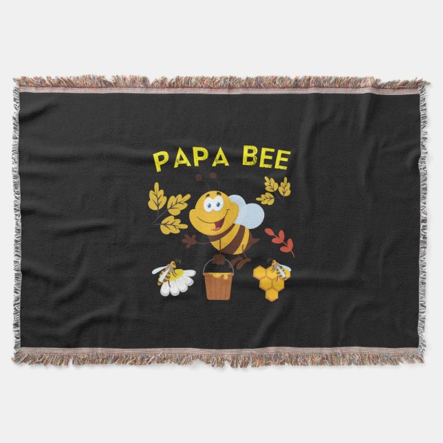 Cobertor Beekeeper Art Papa Bee (Frente)