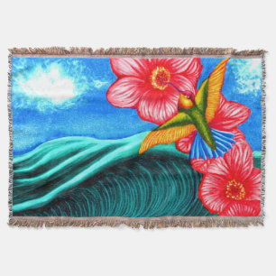 Cobertor Beija-flor Oceano