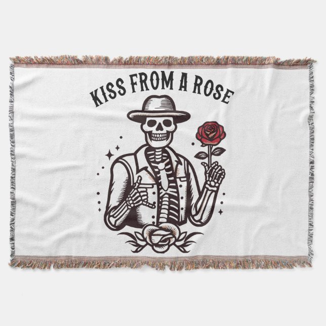 Cobertor Beijo de uma Rosa (Frente)