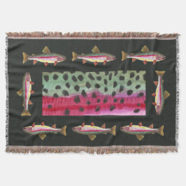 Cobertor Belos pescadores de Arco-Íris