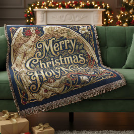 Cobertor Bênção de Anjo Personalizável da Noite Santa
