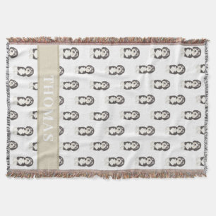 Cobertor Bernedoodle Personalizado