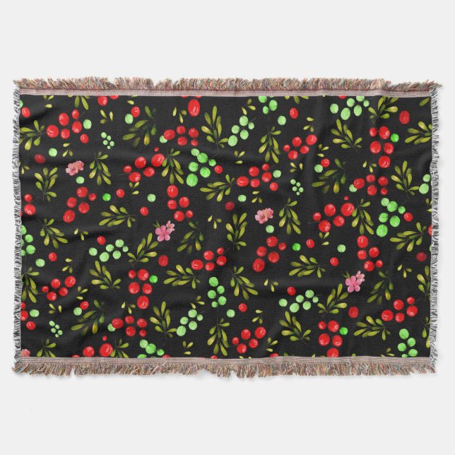 Cobertor Berries Pattern (Frente)