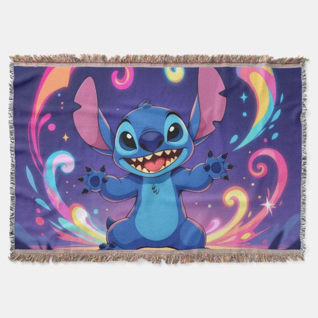 Cobertor Beste Freunde fürs Leben – Lilo & Stitch   (Frente)