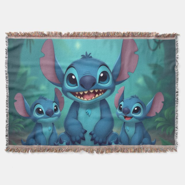 Cobertor Beste Freunde fürs Leben – Lilo & Stitch   (Frente)