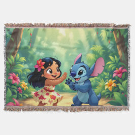 Cobertor Beste Freunde fürs Leben – Lilo & Stitch  