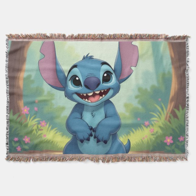 Cobertor Beste Freunde fürs Leben – Lilo & Stitch   (Frente)